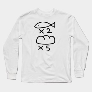 Fish x2 Bread x5 Long Sleeve T-Shirt